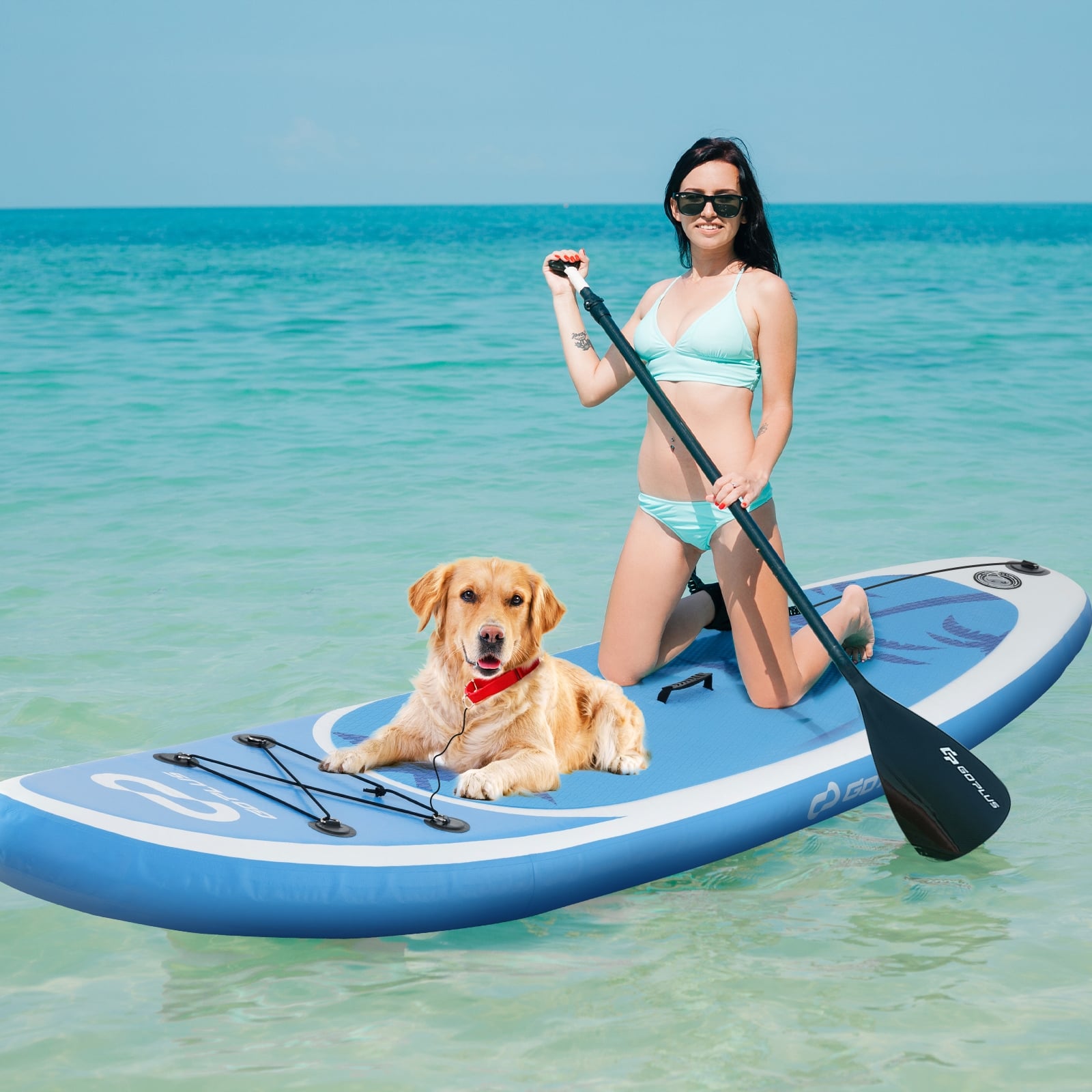 Inflatable Stand Up Paddle Board, S, Premium SUP Accessories, Blue Surfing at Gallery Canada
