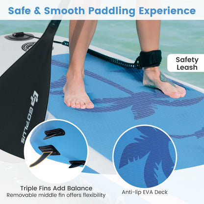 Inflatable Stand Up Paddle Board, S, Premium SUP Accessories, Blue Surfing at Gallery Canada