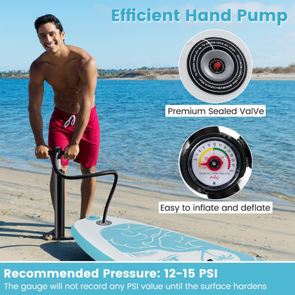 10/11 Feet Inflatable Stand Up Paddle Board, Premium SUP Accessories, S Water Sports at Gallery Canada