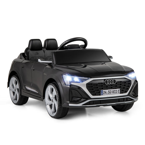 Kids Ride On Car, 12V, Remote Control, 3 Speeds, Black