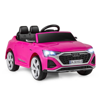 Kids Ride On Car, 12V, Remote Control, 3 Speeds, Pink Powered Ride On Toys Pink at Gallery Canada