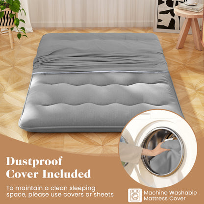 Full Size Futon Mattress, Washable Cover, Carry Bag, Gray Mattresses at Gallery Canada