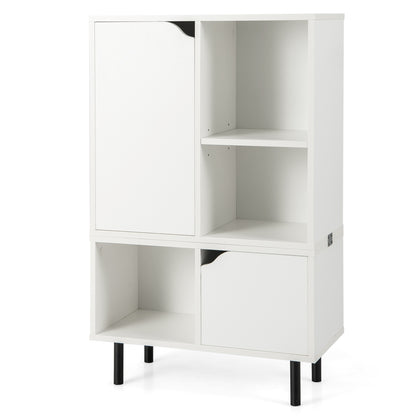 Stackable Bookcase, Adjustable Shelf, White Bookcases at Gallery Canada