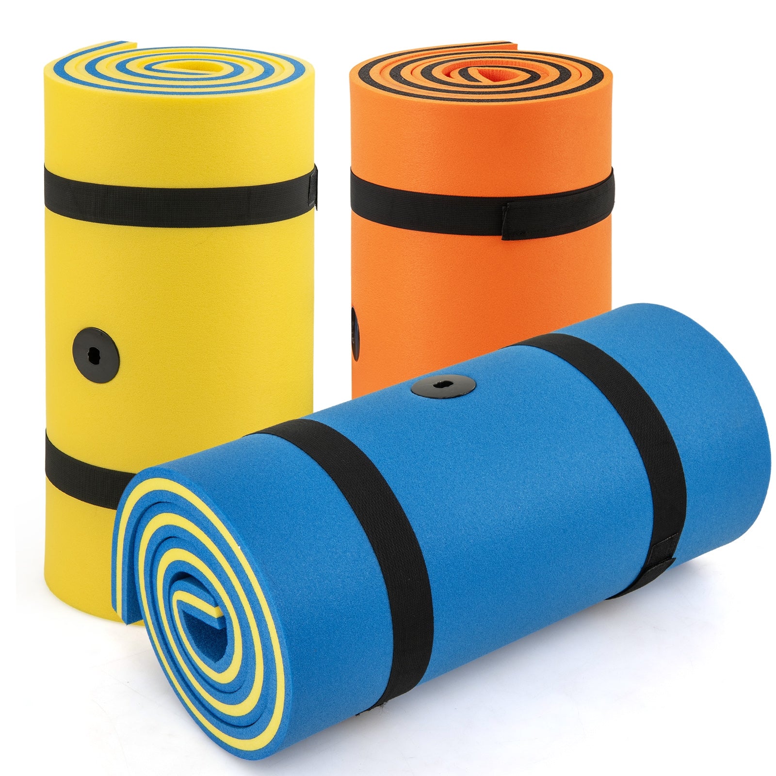 7 Inches x 2 Inches Water Mat, Safety Tether and Pillow Design, Blue Swimming at Gallery Canada