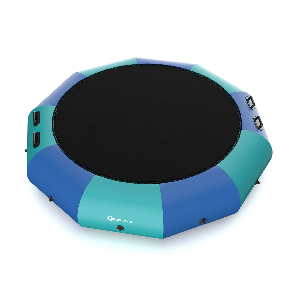 10 Feet Inflatable Splash Padded Water Bouncer Trampoline, Blue Trampolines at Gallery Canada