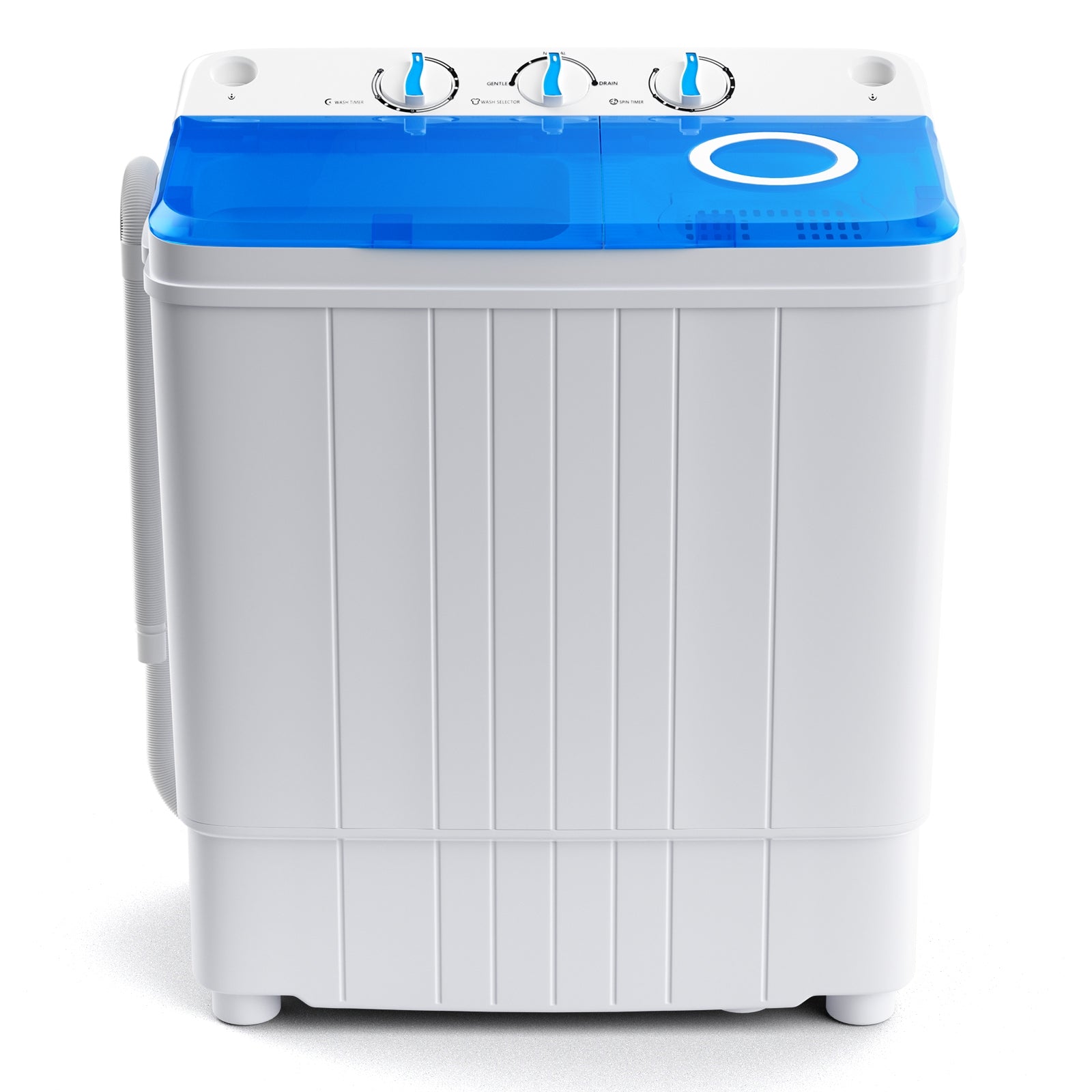 Portable Washing Machine, 17.6 lbs, With Drain Pump, Blue Washing Machines at Gallery Canada
