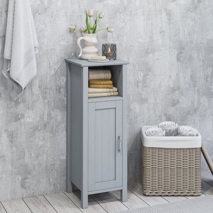2-Tier Bathroom Storage Cabinet, Gray Floor Cabinets at Gallery Canada