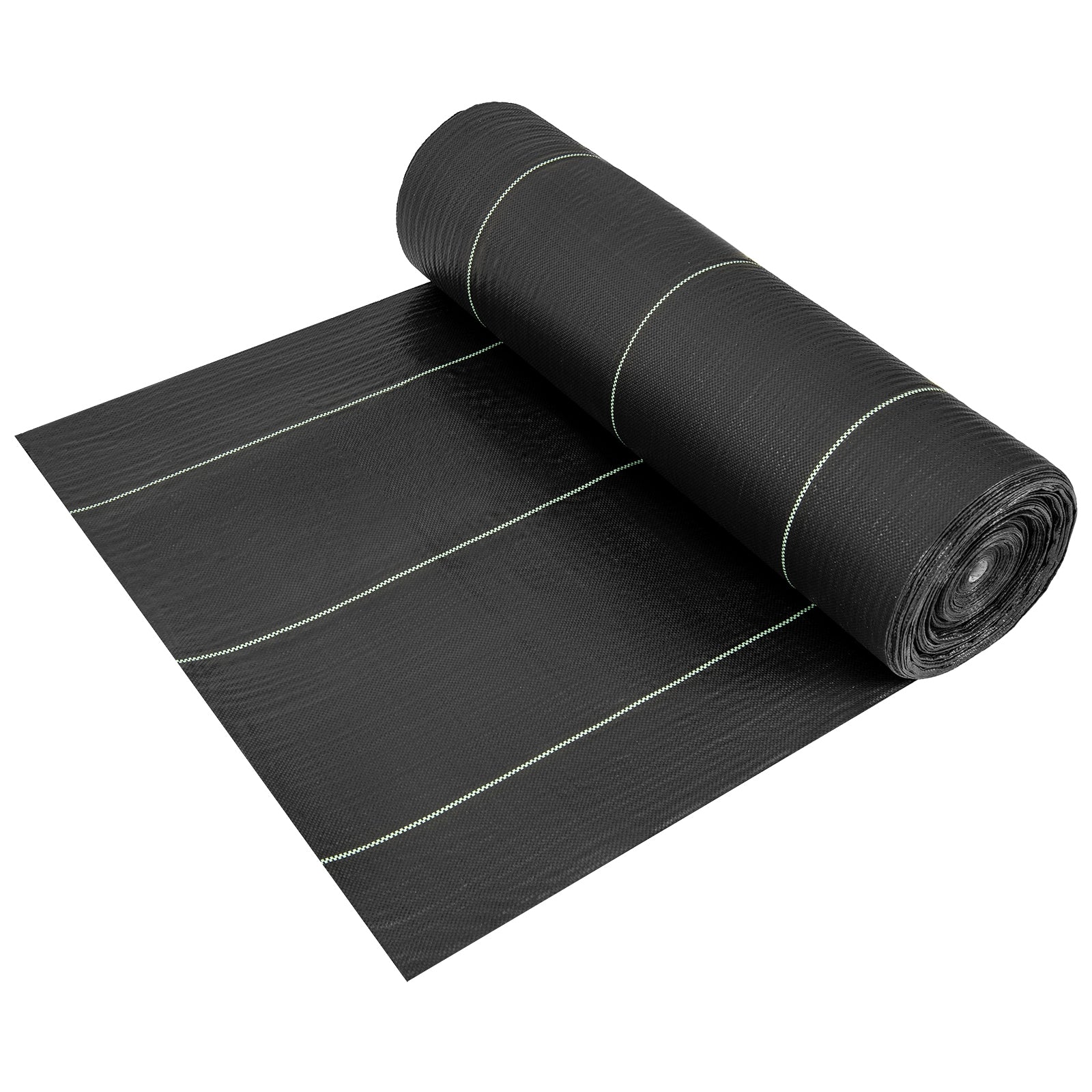 6.5 Ft Weed Barrier Landscape Fabric, 6 Ft, Black Garden Tools Black at Gallery Canada