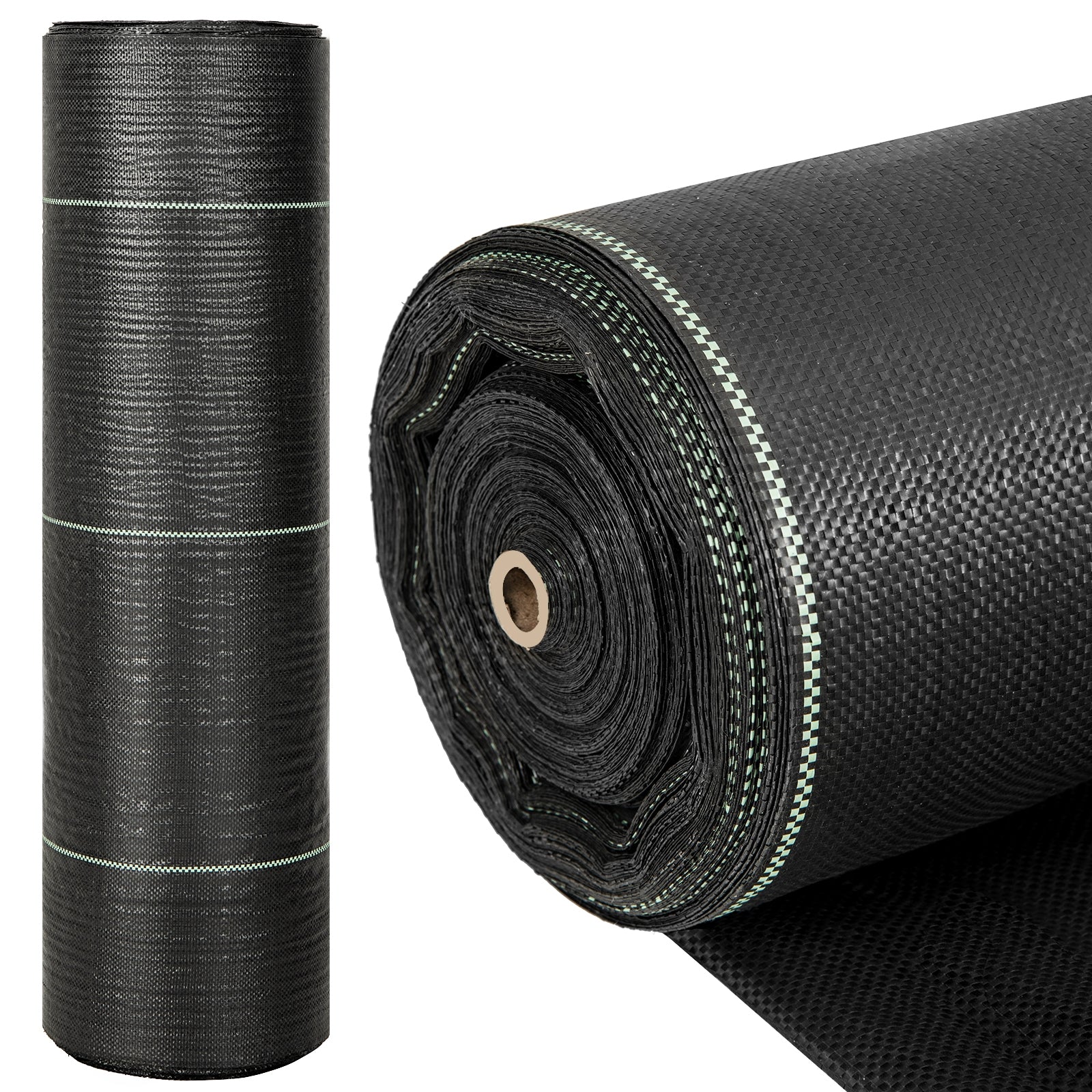 6.5 Ft Weed Barrier Landscape Fabric, 6 Ft, Black Garden Tools at Gallery Canada