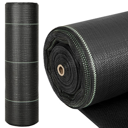 6.5 Ft Weed Barrier Landscape Fabric, 6 Ft, Black Garden Tools at Gallery Canada