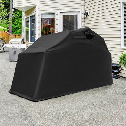 Waterproof Motorcycle Storage Tent, Black Carports at Gallery Canada