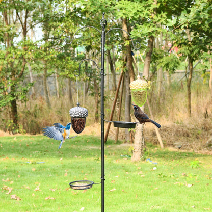 Metal Acorn Wild Bird Feeder, Outdoor Hanging Food Dispenser, Brown Chicken Coops at Gallery Canada