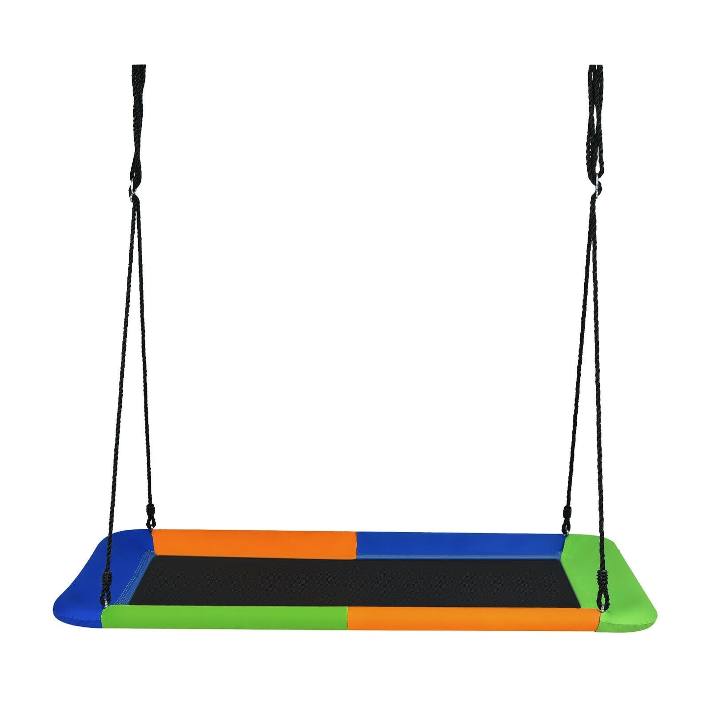 60 Inch Platform Tree Swing, Outdoor With 2 Hanging Straps, Orange Swing & Playsets at Gallery Canada