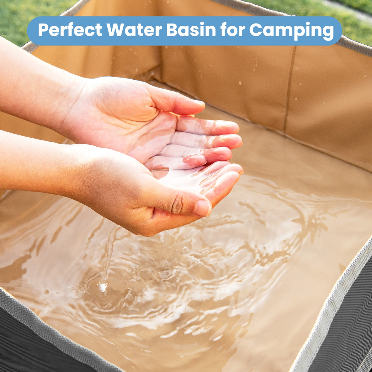 Folding Camping Tables With Storage Sink, Black Camping Furniture at Gallery Canada
