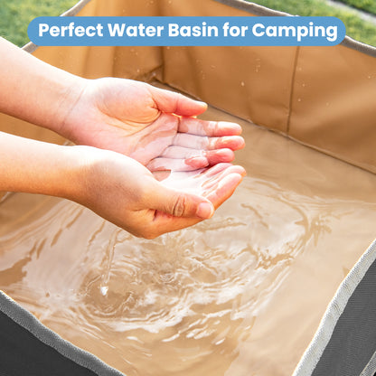Folding Camping Tables With Storage Sink, Black Camping Furniture at Gallery Canada