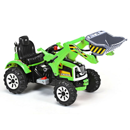 Kids Ride On Dumper Truck, 12V Battery Powered, Green Powered Ride On Toys at Gallery Canada