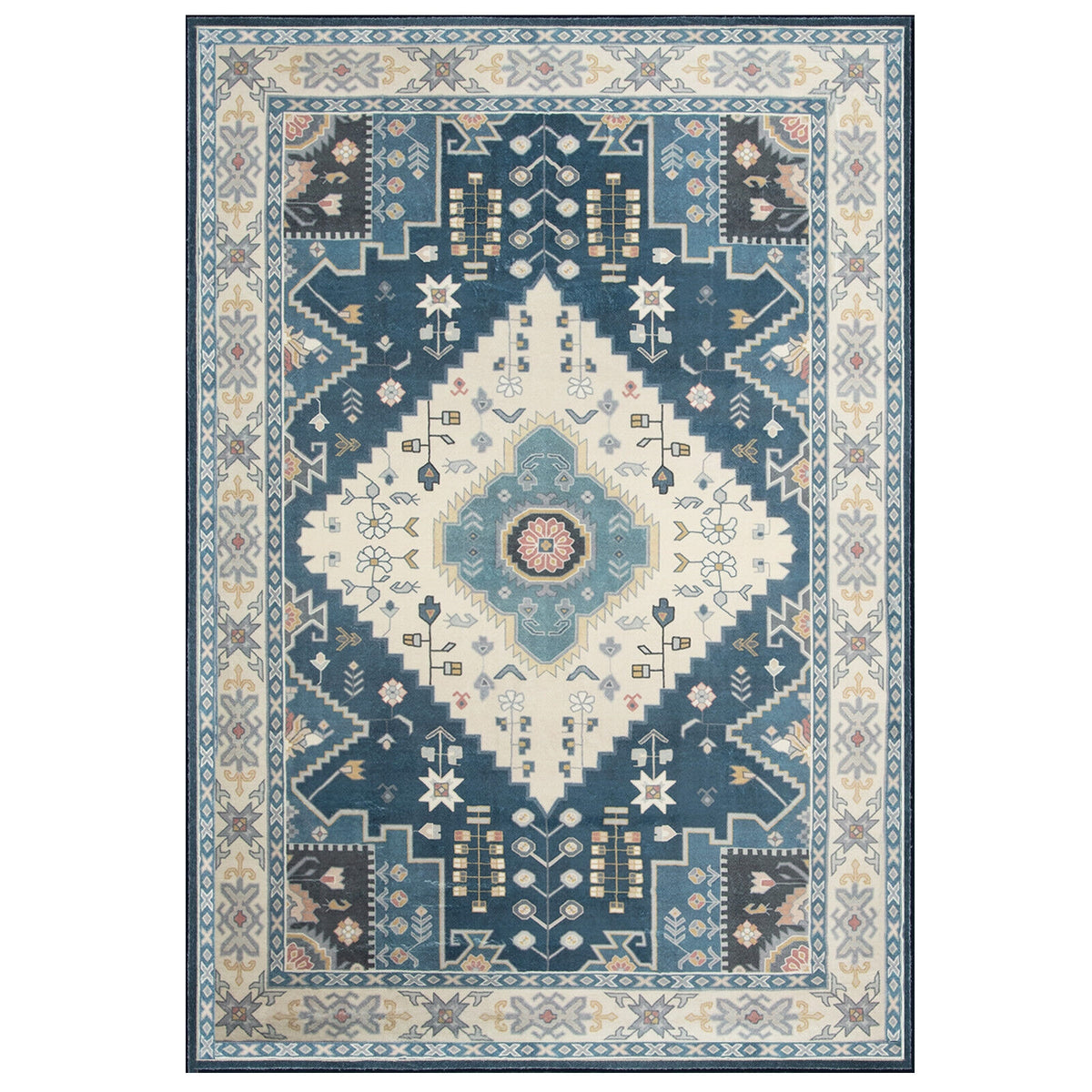 Faux Wool Fabric Area Rugs Doormat, M, Multicolor Rugs at Gallery Canada