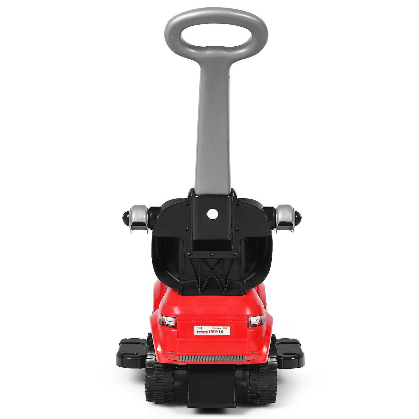 3 In 1 Ride On Push Car Toddler Stroller, Red Push & Pedal Ride On Toys at Gallery Canada