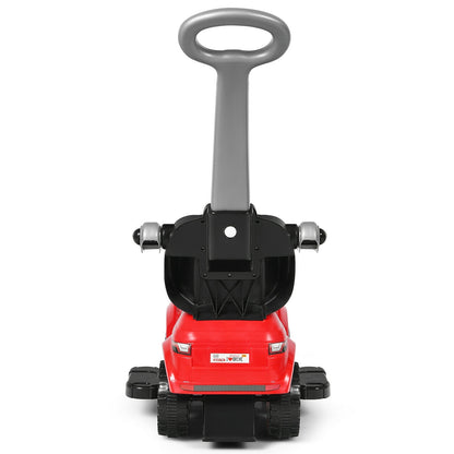 3 In 1 Ride On Push Car Toddler Stroller, Red Push & Pedal Ride On Toys at Gallery Canada