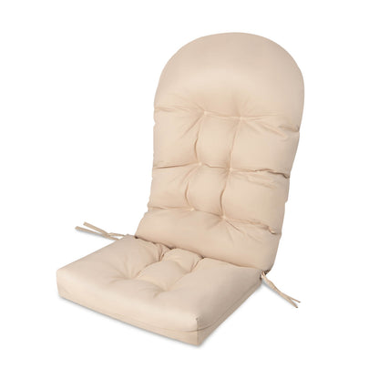 Patio Adirondack Chair Cushion, With Fixing Straps, Beige Adirondack Chairs Beige at Gallery Canada