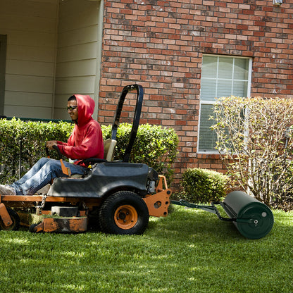 Metal Lawn Roller With Detachable Gripping Handle, Green Lawn Care Tools at Gallery Canada