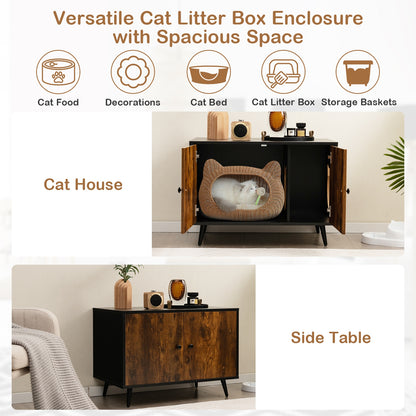 Industrial Cat Litter Box Enclosure, Brown Cat Houses at Gallery Canada