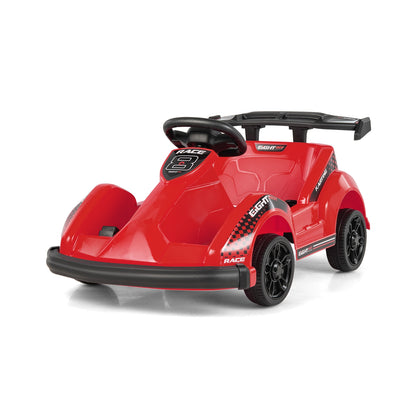6V Kids Ride On Go Cart, Remote Control, Safety Belt, Red Powered Ride On Toys Red at Gallery Canada