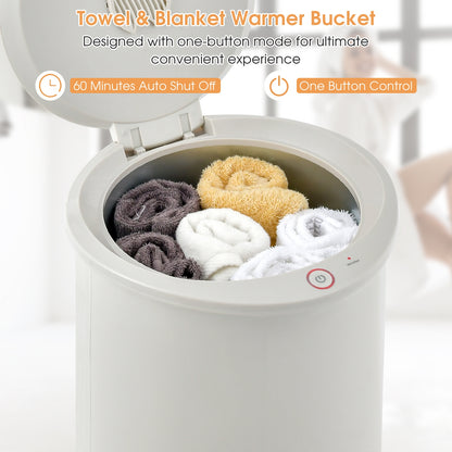 21L Bathroom Towel Warmer, Auto Shut, Gray Dryers at Gallery Canada