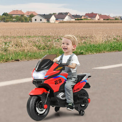 12V Kids Ride On Motorcycle, Red Powered Ride On Toys at Gallery Canada
