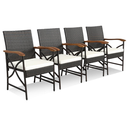 5/7-Piece Outdoor Dining Set, Acacia Wood Table, Brown Patio Dining Sets at Gallery Canada