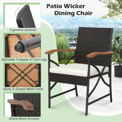 5/7-Piece Outdoor Dining Set, Acacia Wood Table, Brown Patio Dining Sets at Gallery Canada
