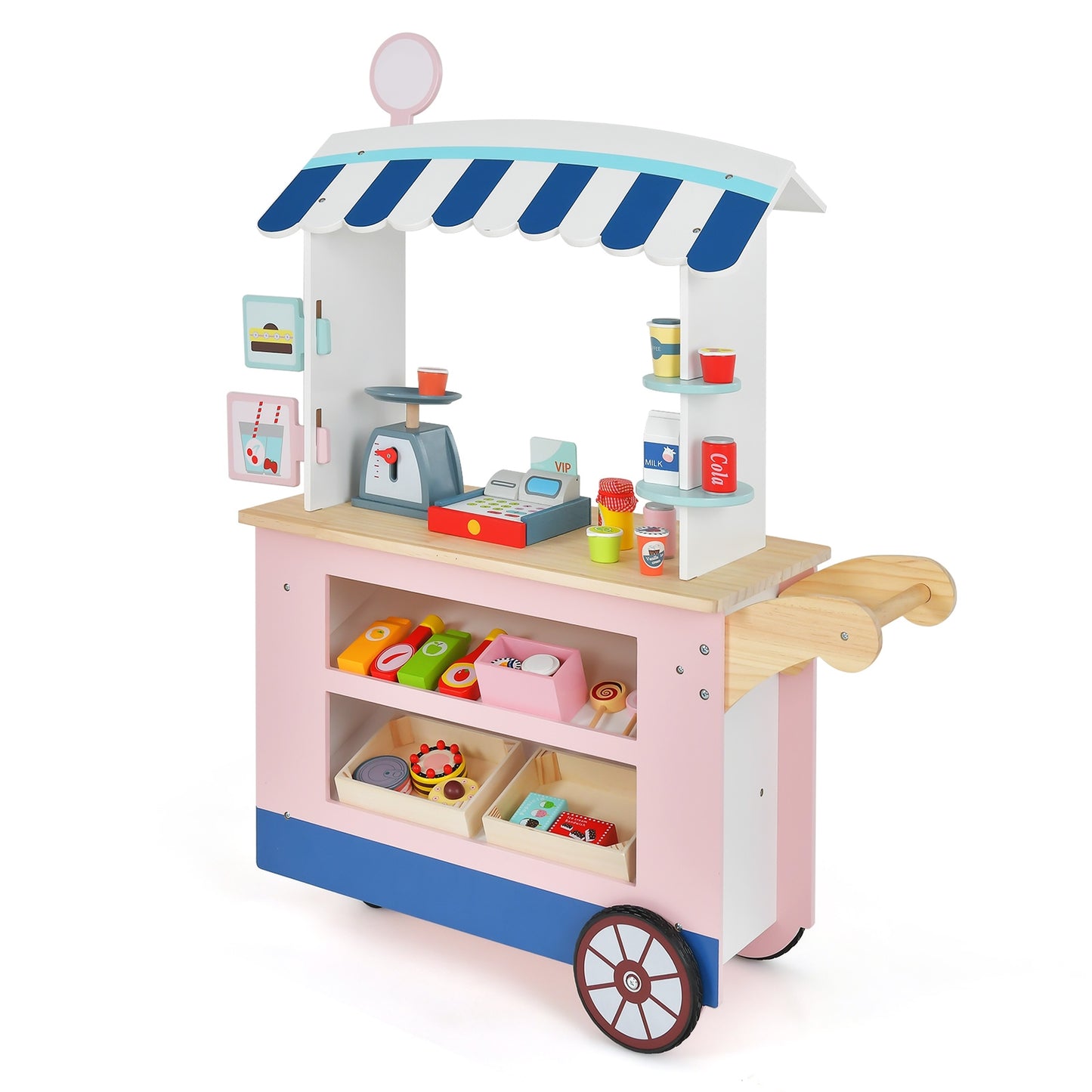 Toy Cart Play Set, POS Machine, Lovely Scale, Multicolor Play Kitchen Sets at Gallery Canada