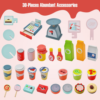 Toy Cart Play Set, POS Machine, Lovely Scale, Multicolor Play Kitchen Sets at Gallery Canada