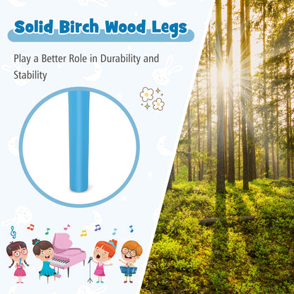 30-Key Wood Toy Kids Grand Piano With Bench, Music Rack, Blue Pianos & Keyboards at Gallery Canada