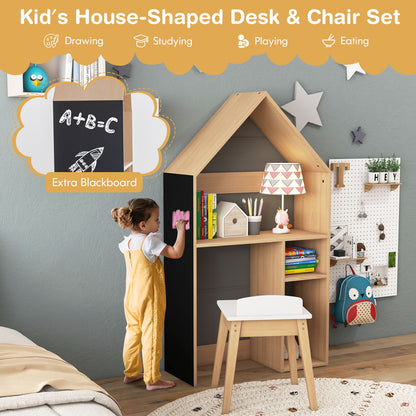 Kids House Table Chair Set, Gray Kids Table & Chair Sets at Gallery Canada