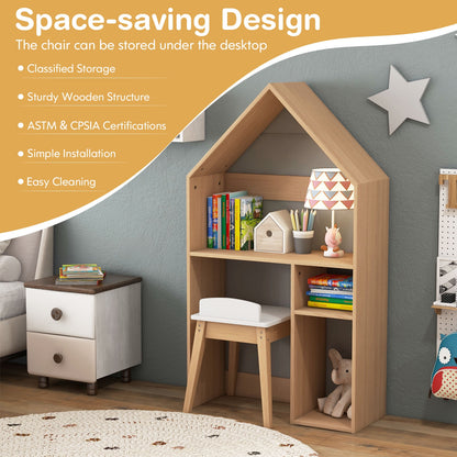 Kids House Table Chair Set, Gray Kids Table & Chair Sets at Gallery Canada