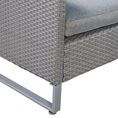 2-Piece Patio Sofa Set With Cushions, Gray Outdoor Sectionals at Gallery Canada