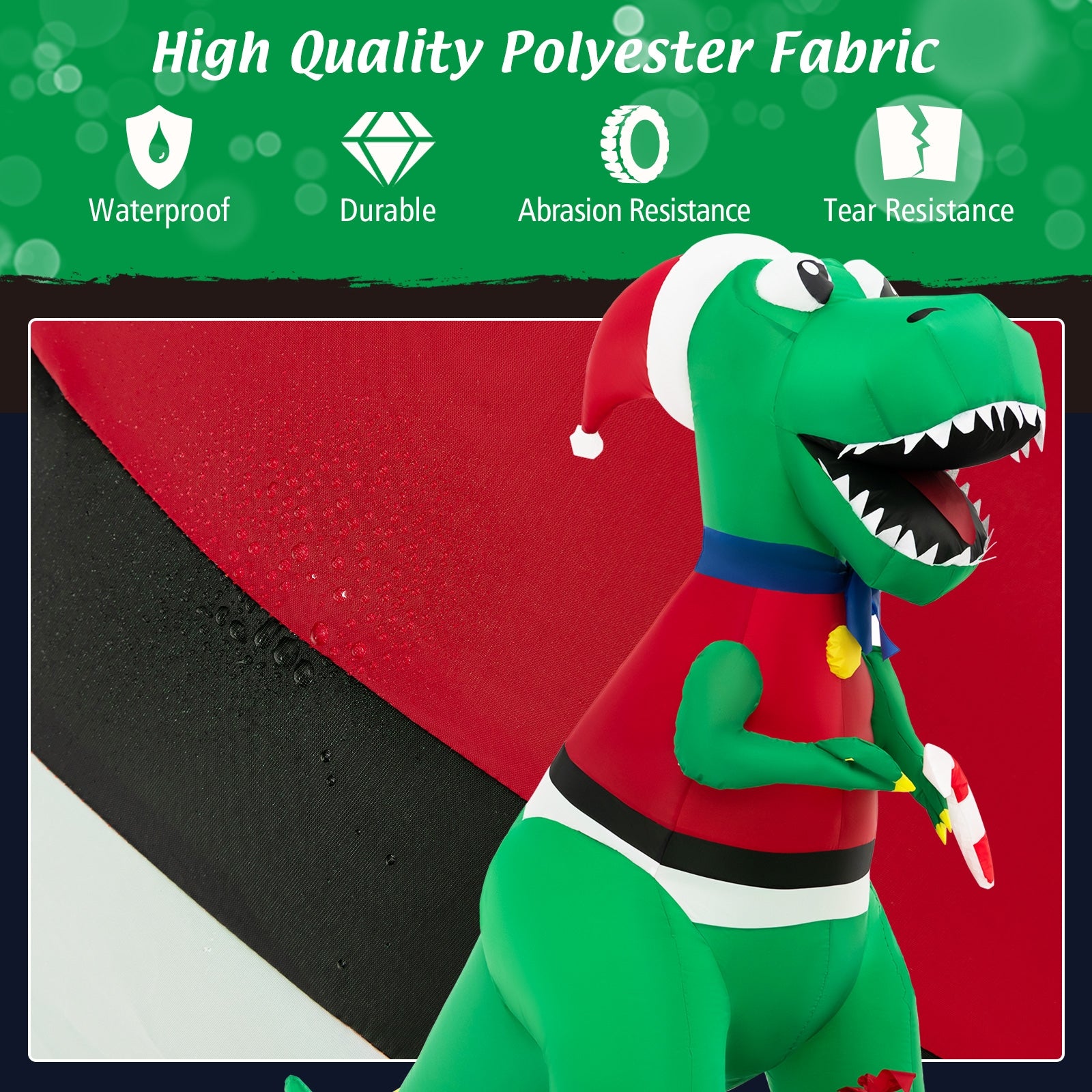 Inflatable Christmas Decoration, LED Lights, Waterproof Blower, Multicolor Christmas Inflatables at Gallery Canada
