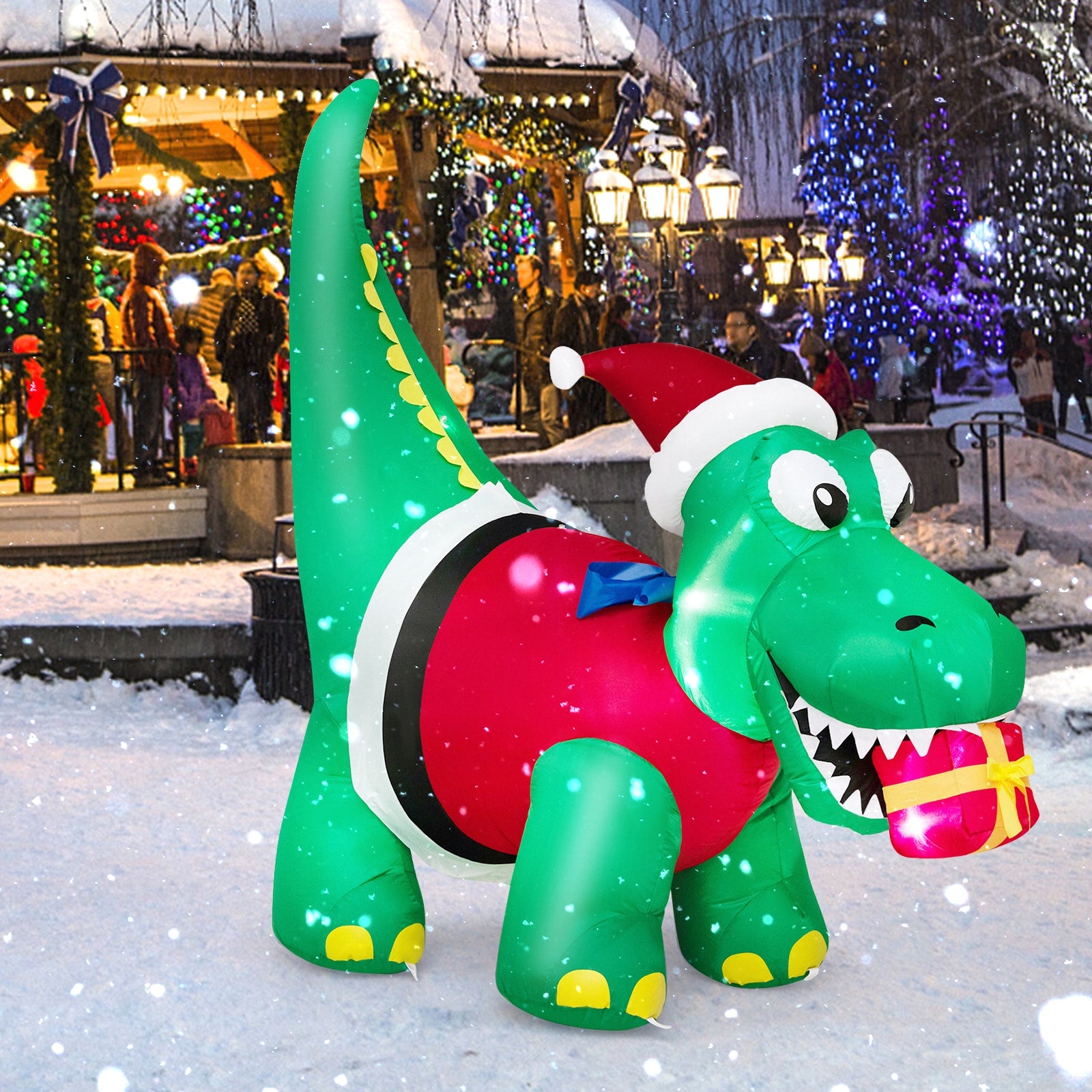 Inflatable Christmas Decoration With LED Lights, Multicolor Christmas Inflatables at Gallery Canada