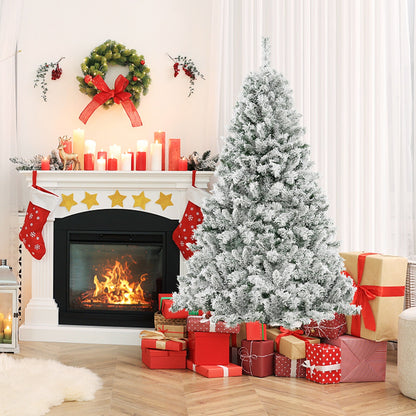 6 Ft Artificial Christmas Tree, Quick Shape, White Christmas Tree at Gallery Canada