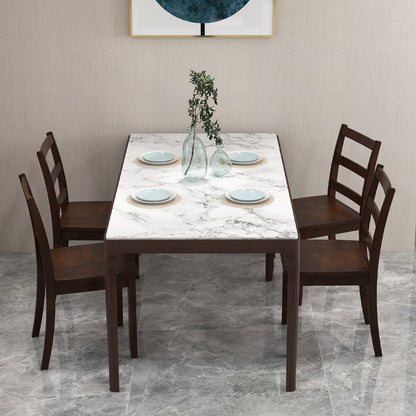Wood Dining Chairs, Set of 2, Solid Rubber Wood Legs, Brown Dining Chairs at Gallery Canada