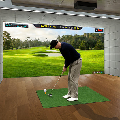 5x3 Ft Artificial Turf Practice Mat, 32mm, Green Golf at Gallery Canada