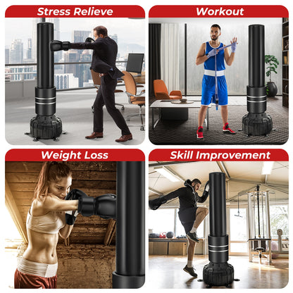 Freestanding Punching Bag 71 Inch, Boxing Bag With Gloves, Black Boxing & Martial Arts at Gallery Canada