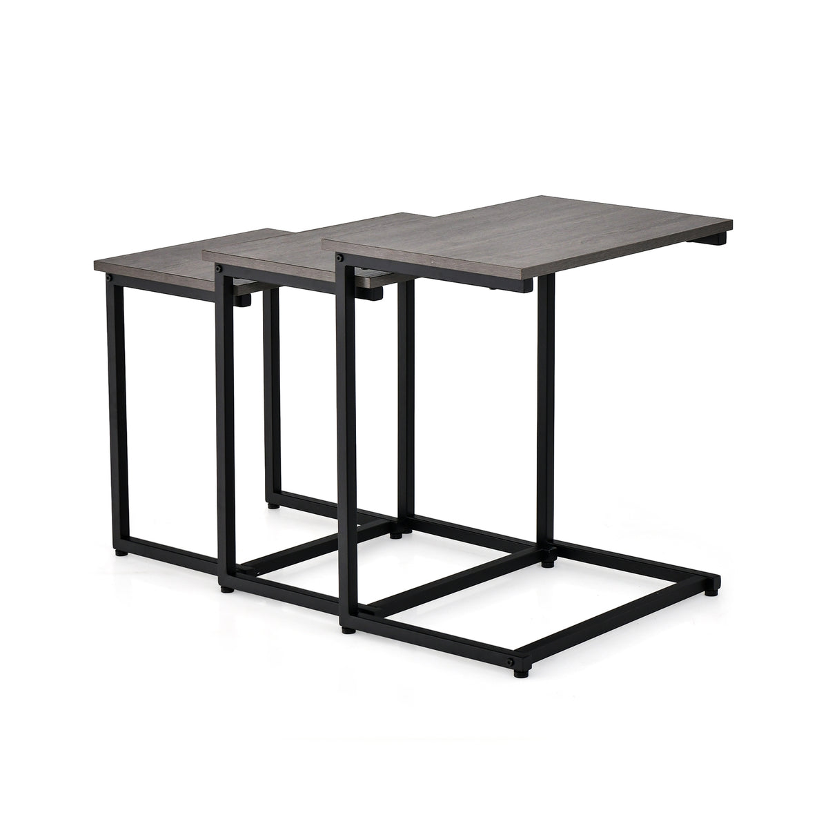 3 Piece Multifunctional Coffee End Table Set, Oak End & Side Tables at Gallery Canada