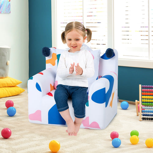 High-Density Padding Kids Sofa, Multicolor
