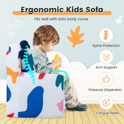 High-Density Padding Kids Sofa, Multicolor Kids Chairs & Seating at Gallery Canada