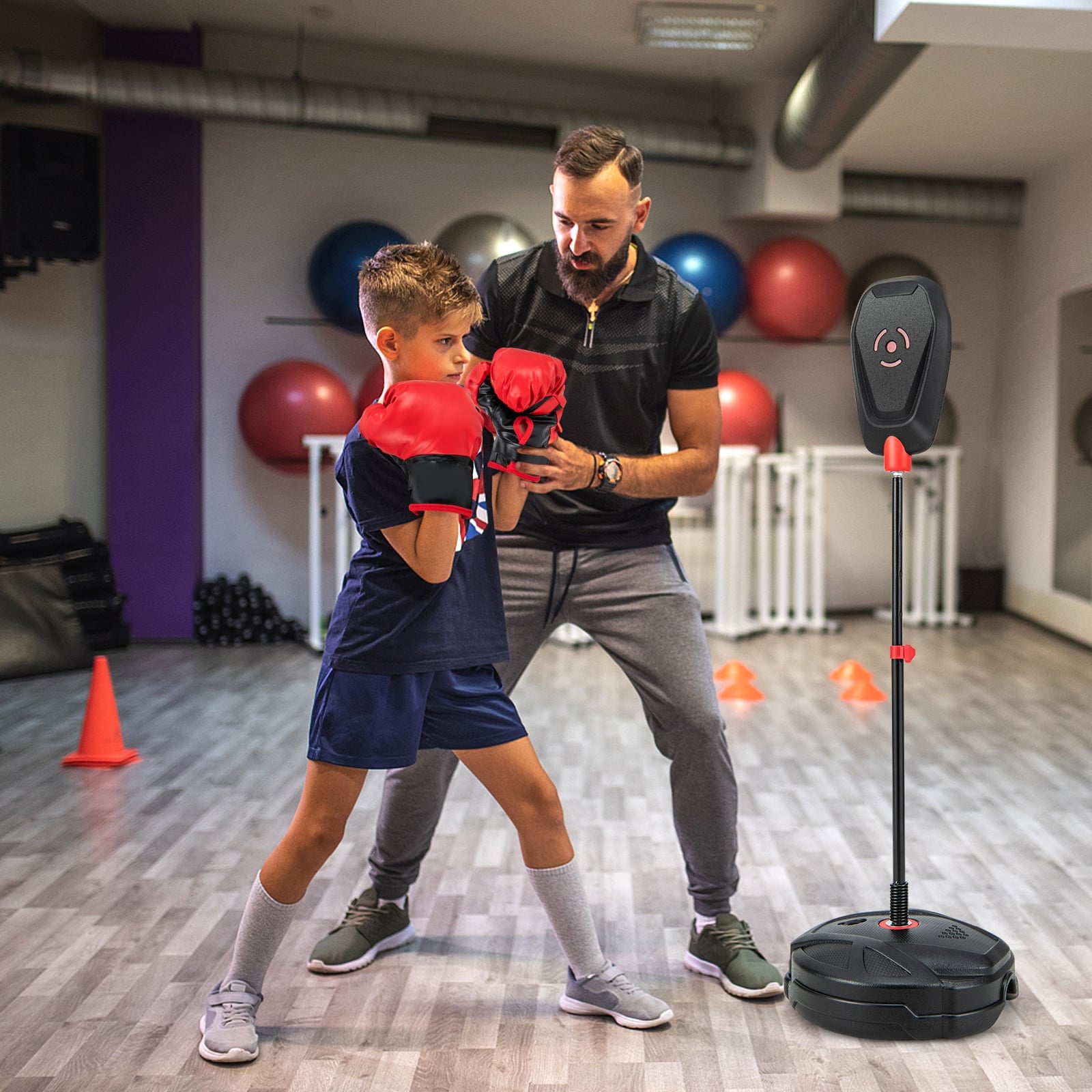 Kids Boxing Set, Punching Bag And Gloves, Quick Rebound Design, 5+ Years Boxing & Martial Arts at Gallery Canada
