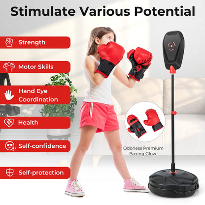 Kids Boxing Set, Punching Bag And Gloves, Quick Rebound Design, 5+ Years Boxing & Martial Arts at Gallery Canada