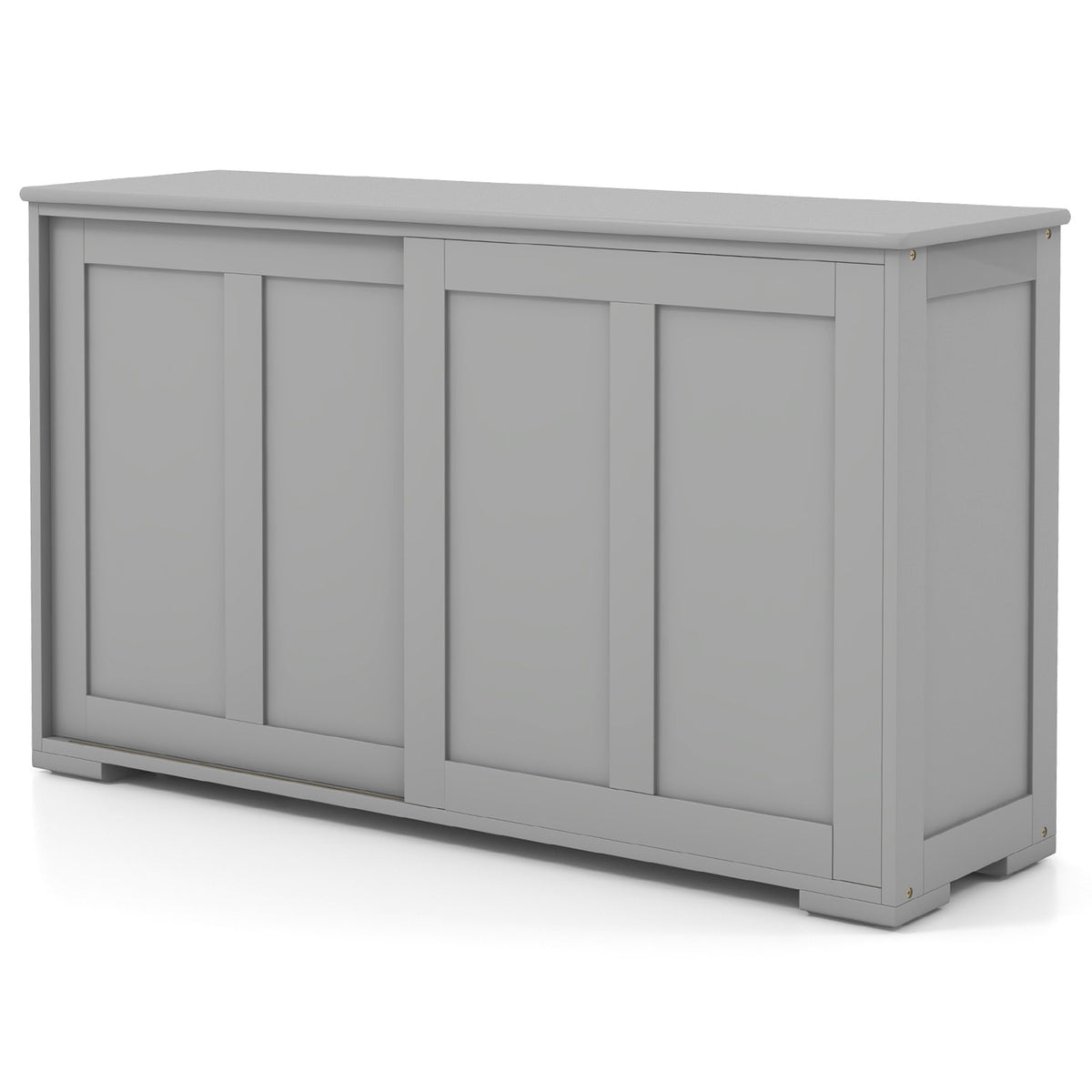 Antique Stackable Kitchen Storage Sideboard, Adjustable Shelf, Gray Sideboards Cabinets & Buffets at Gallery Canada