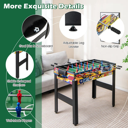 12-in-1 Game Table Set, Foosball Air Hockey Pool Chess Ping Pong, Multicolor Game Room at Gallery Canada